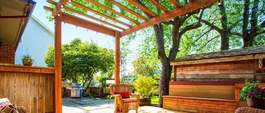 Une pergola dans votre jardin