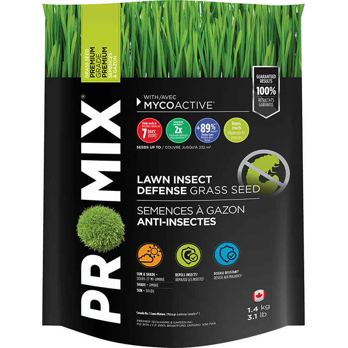 PRO-MIX Lawn Insect Defense Grass Seed