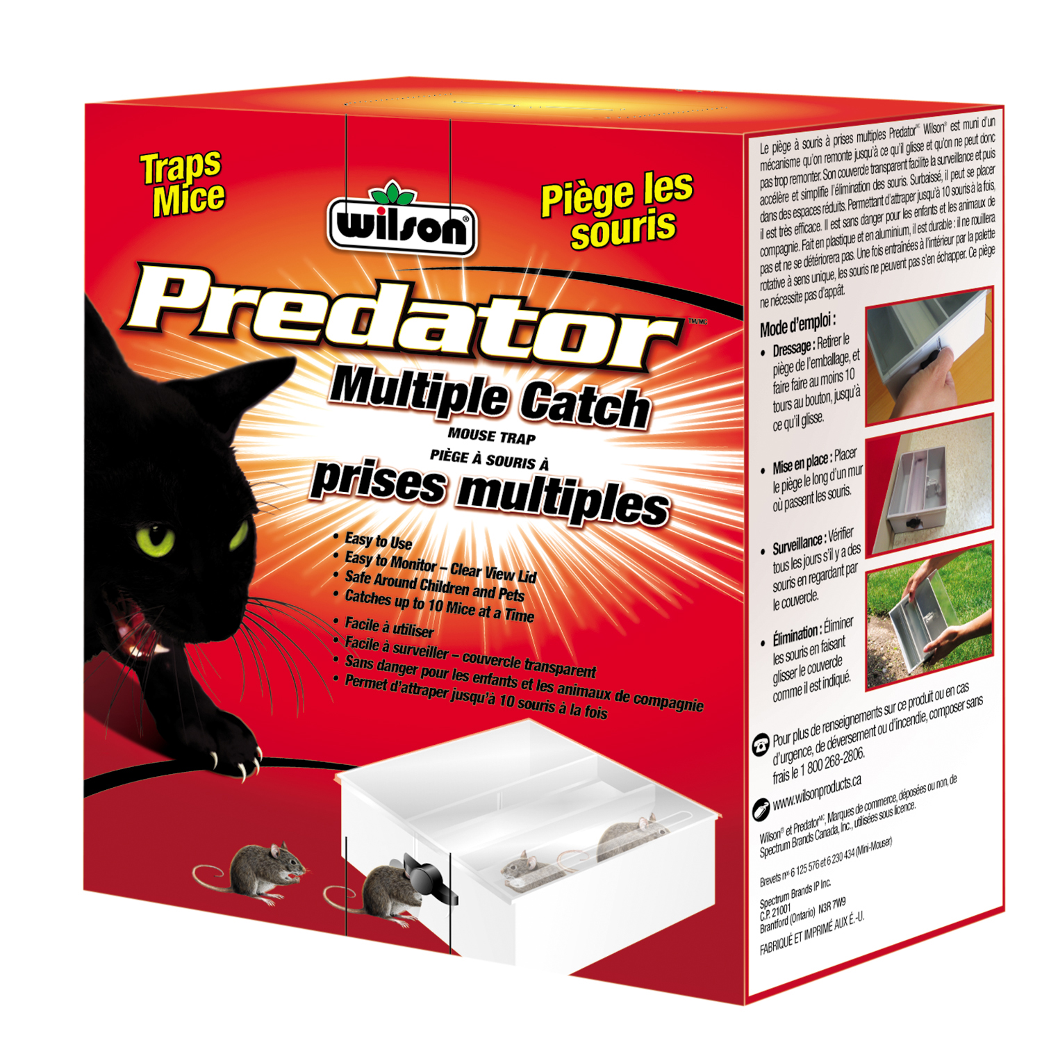 Piege a rat multi-capture