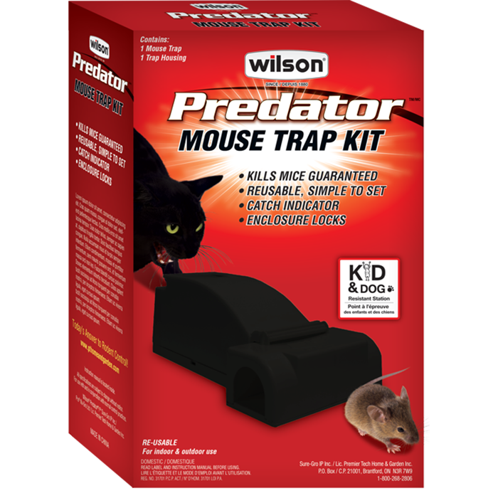 Piège à souris Wilson Predator Fast Set