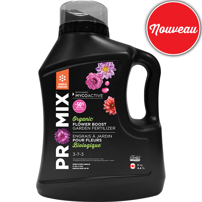 Engrais biologique à jardin pour fleurs PRO-MIX® 3-7-3