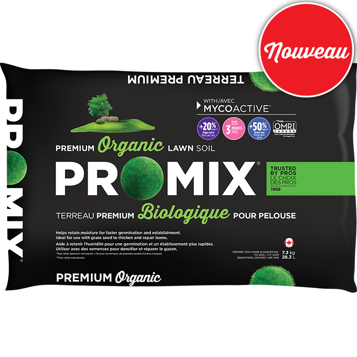 PRO-MIX Terreau pour pelouse biologique